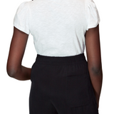 Whistles Cotton Frill Sleeve T Shirt 5