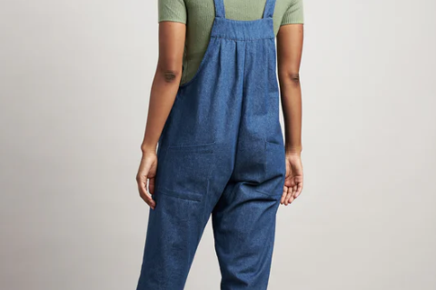 Clary & Peg Mae Dungarees - Denim 4