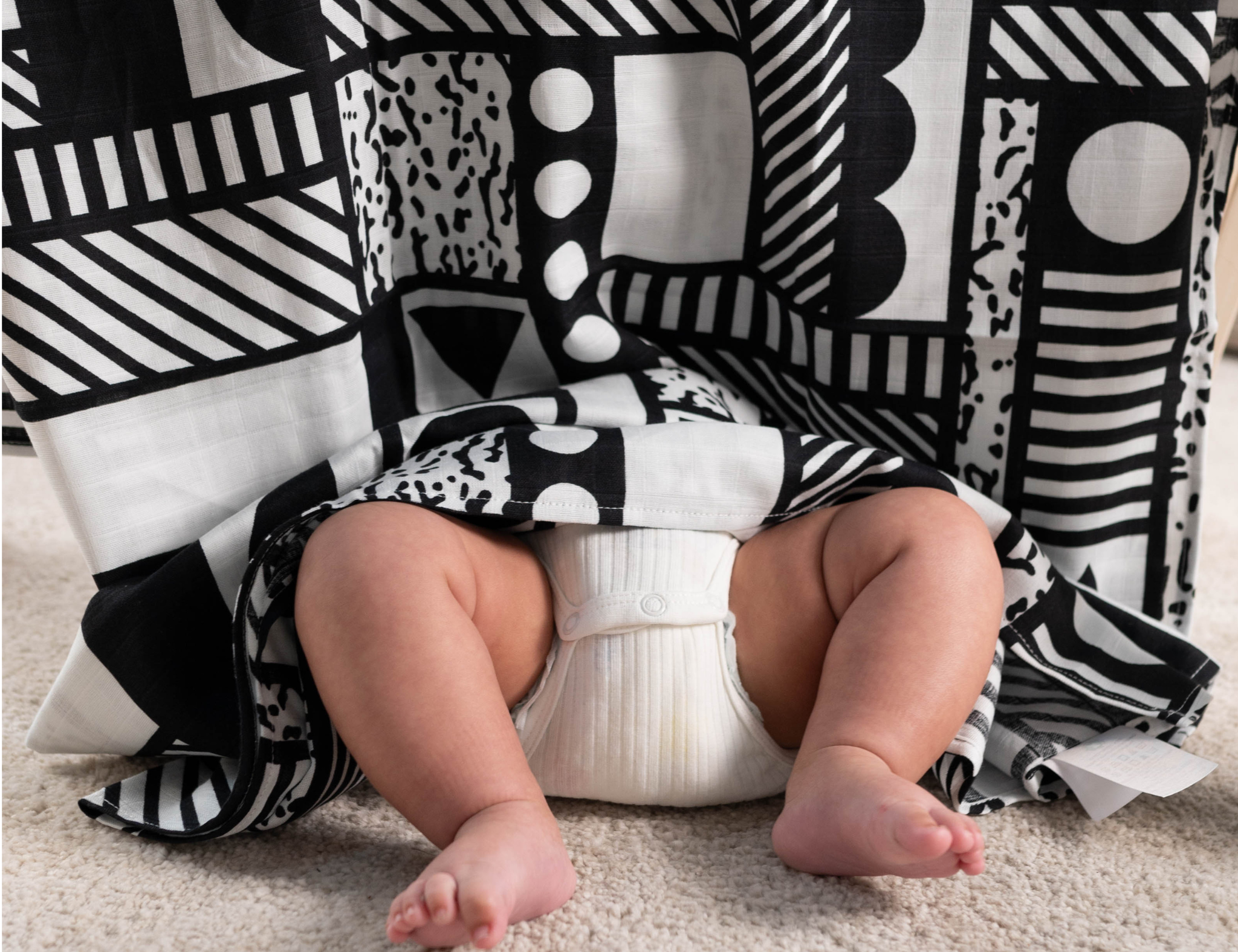 Etta Loves ETTA LOVES X WALALA STUDIO 'MONO' MUSLIN - For Newborn to 4 Months Old Babies 2