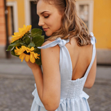 Bump & Milk Sienna Dress - Blue 3