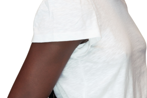 Whistles Cotton Frill Sleeve T Shirt 4