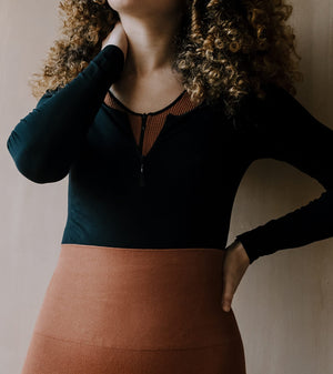 Jorgen House Maternity wear Long Sleeve Bodysuit 8