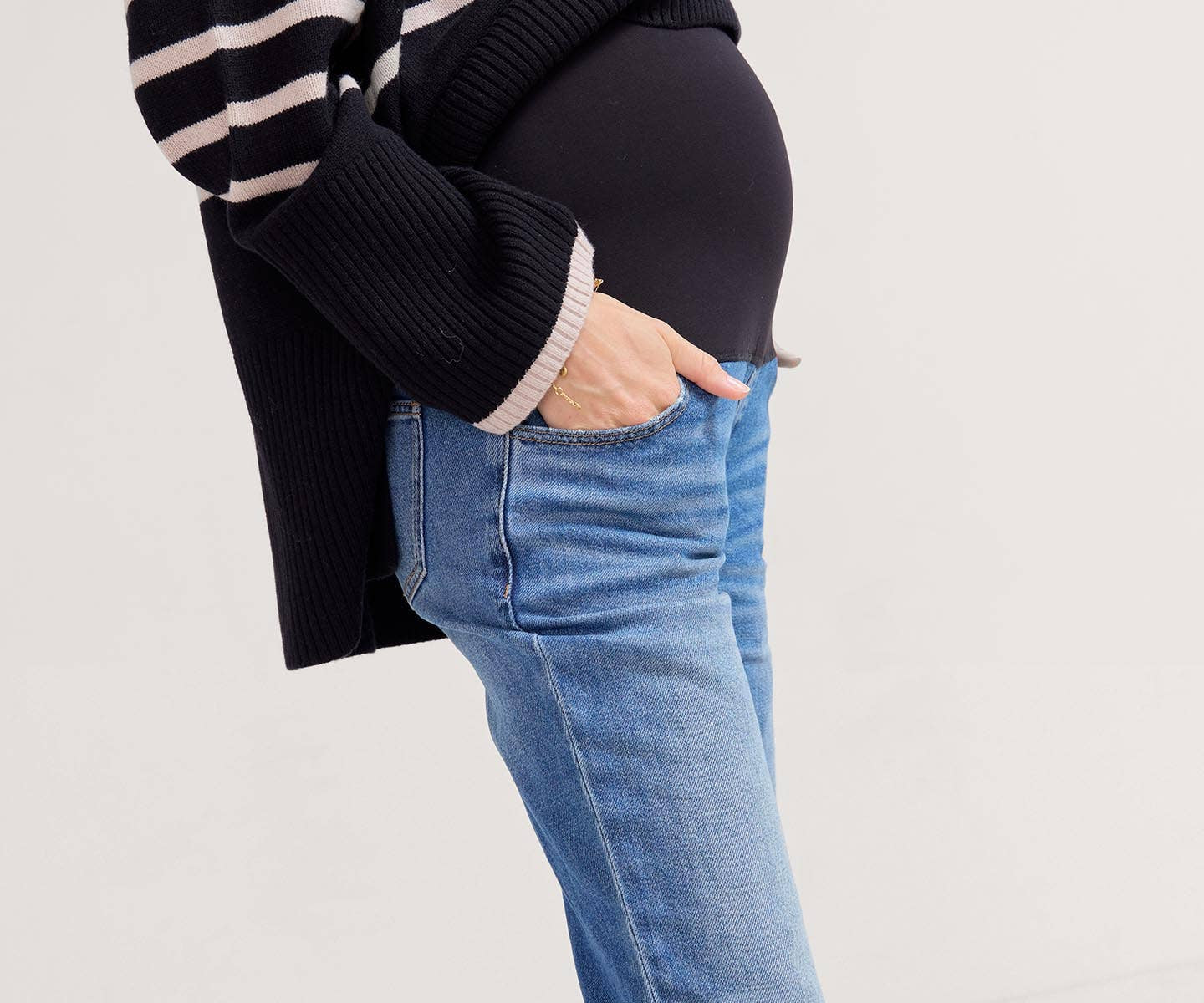Hatch The Over The Bump Straight Maternity Jean 3