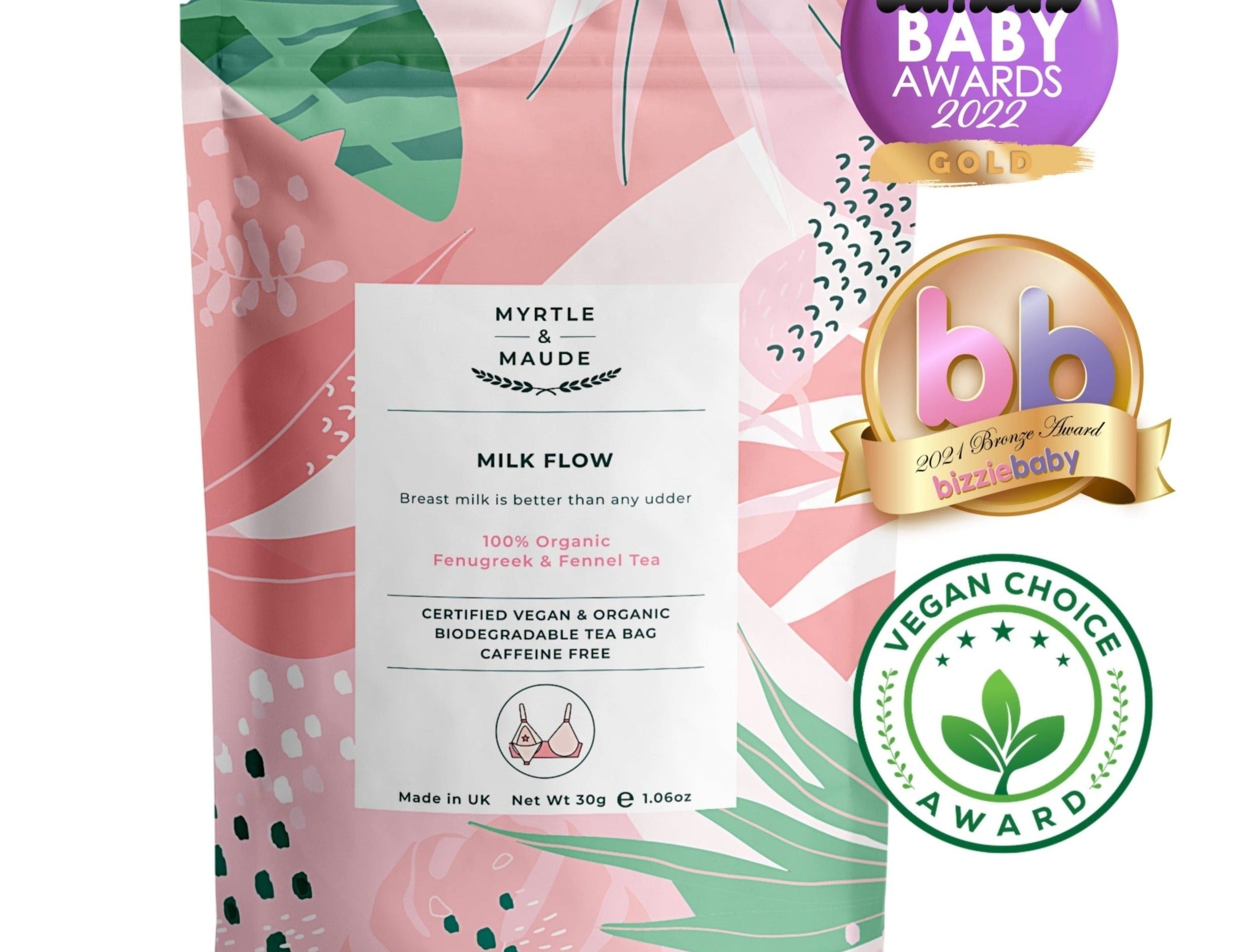 Myrtle & Maude Organic Breastfeeding Tea 1