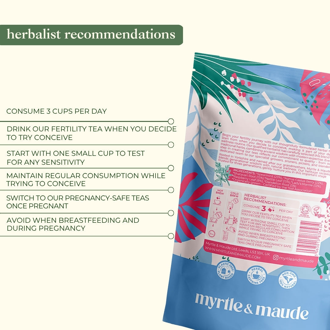 Myrtle and Maude Organic Fertility Tea 2
