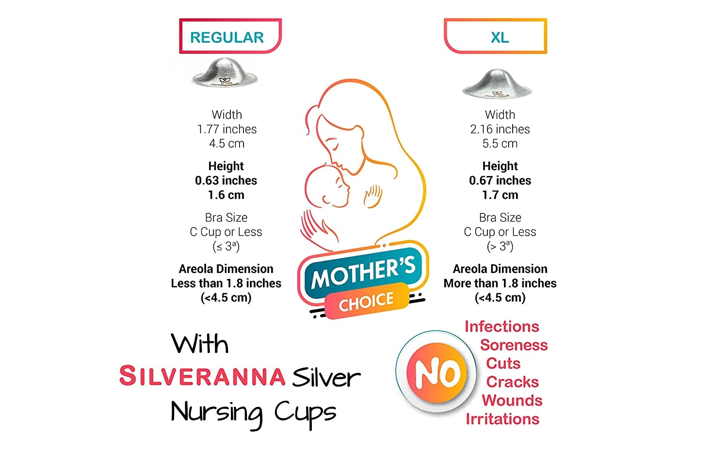MoogCo Silveranna® 925 Silver Nipple Shields 4