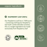 Myrtle and Maude Organic Raspberry Leaf Tea 9
