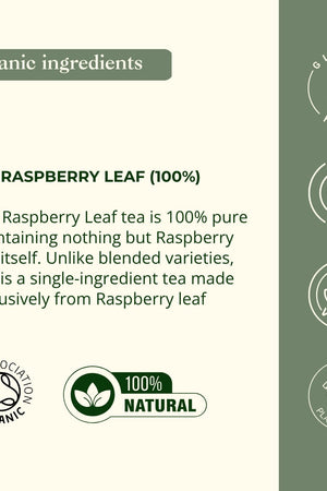Myrtle and Maude Organic Raspberry Leaf Tea 9