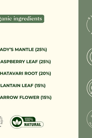 Myrtle and Maude Organic Postpartum Recovery Tea 9