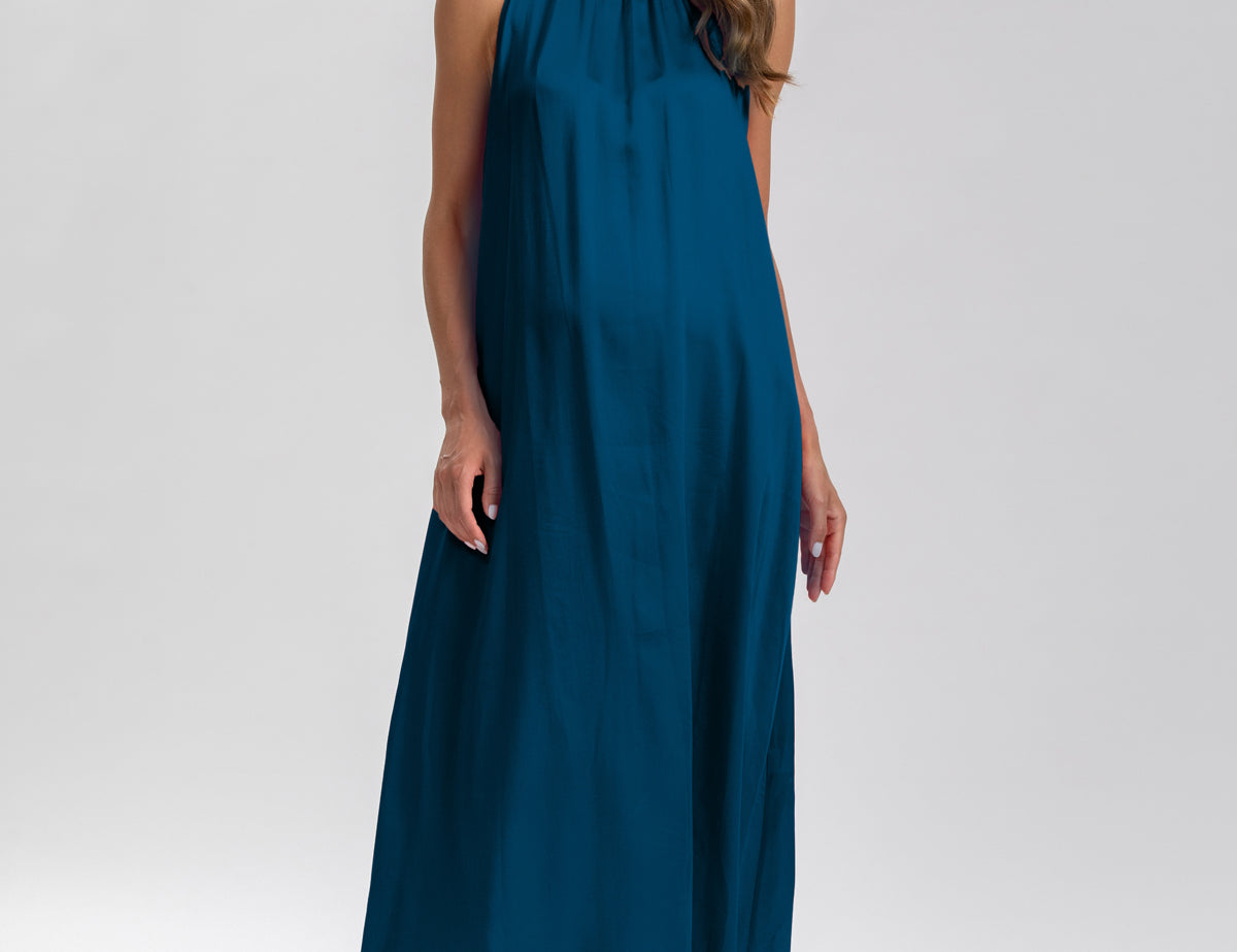 Pietro Brunelli Maternity Clarissa Corsair Maxi Dress with Removable Belt 2