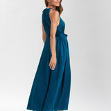 Pietro Brunelli Maternity Clarissa Corsair Maxi Dress with Removable Belt 3
