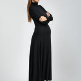 Pietro Brunelli Maternity Camella Black Jersey Maternity Dress 3