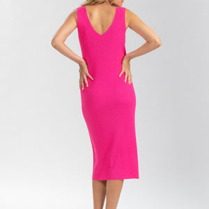 Pietro Brunelli Maternity Imperfect Allison Pink Fitted Dress – Faded (M) 4