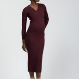 Pietro Brunelli Maternity Cara V-neck Maternity Dress 1