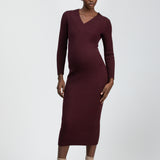 Pietro Brunelli Maternity Cara V-neck Maternity Dress 5