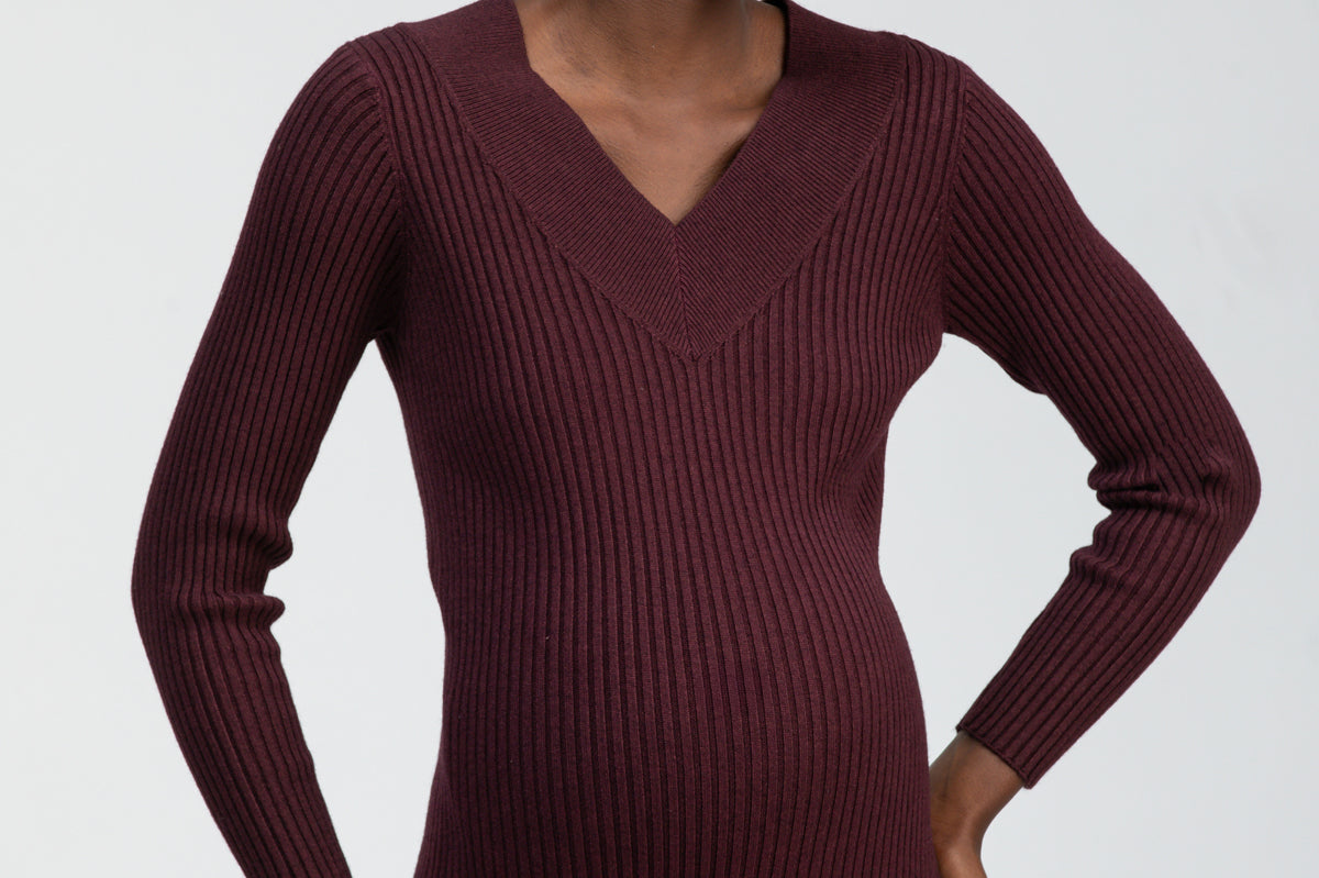 Pietro Brunelli Maternity Cara V-neck Maternity Dress 4