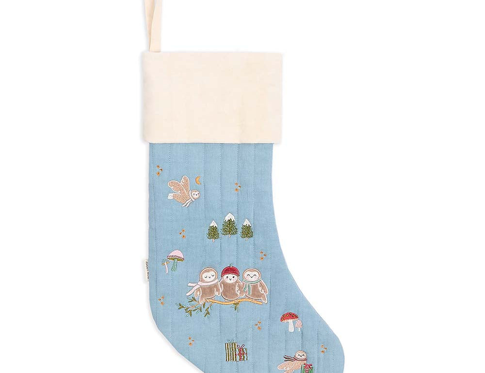 Avery Row Christmas Stocking - Owlet 2