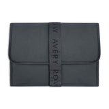 Avery Row Recycled Nylon Travel Baby Changing Mat - Soft Black 6