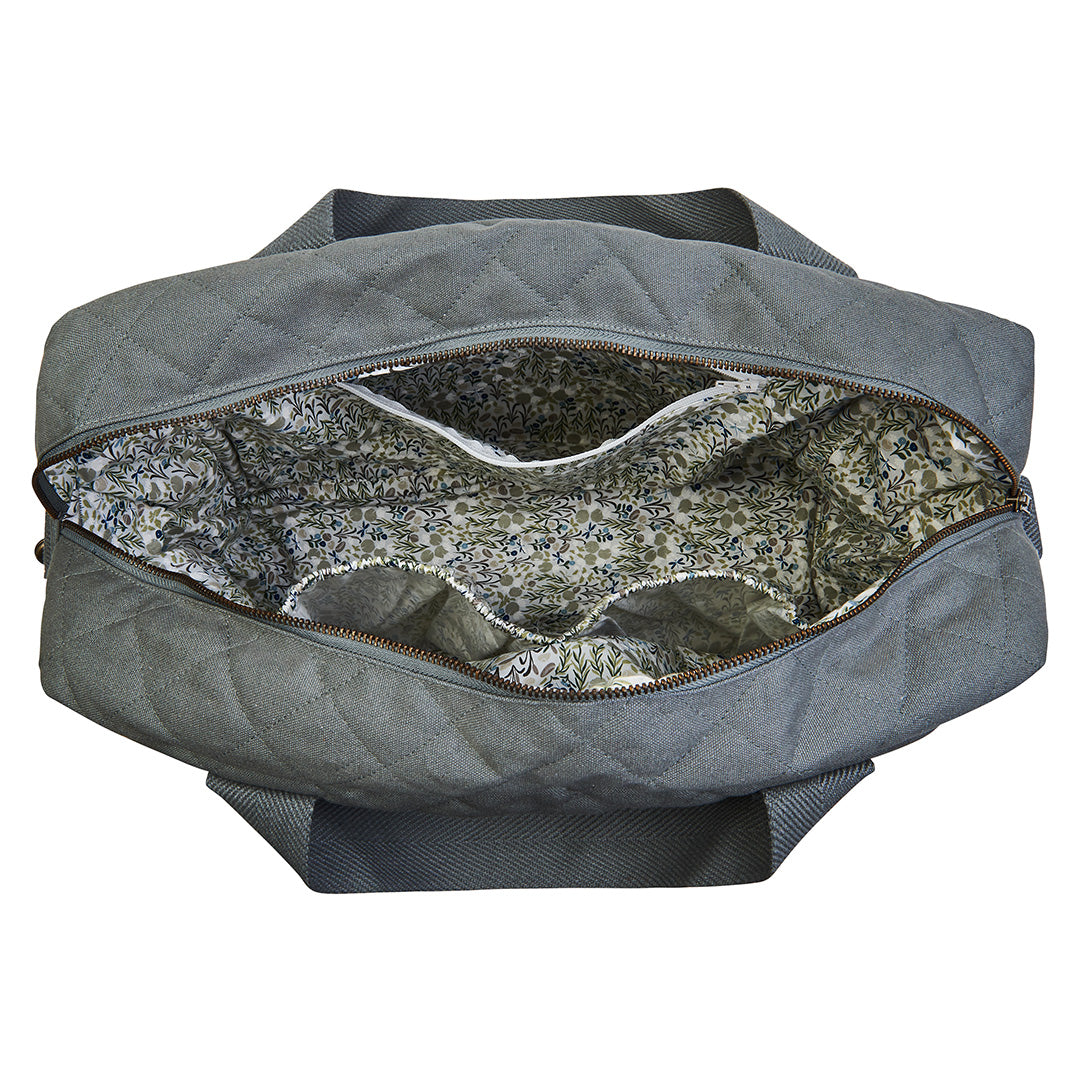 Avery Row Baby Changing Bag - Flint (With Pram Clips) 5