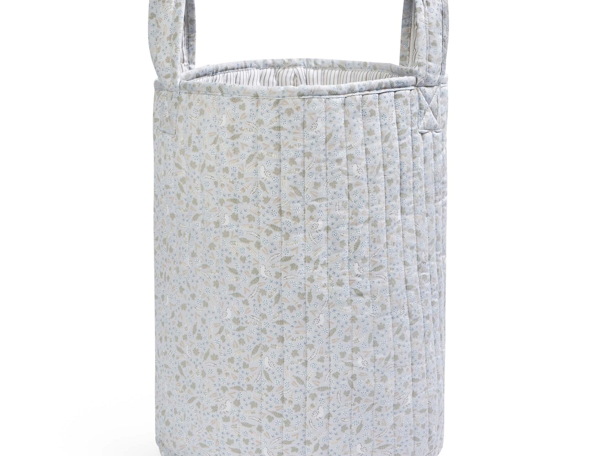 Avery Row Large Quilted Storage Basket - Nature Trail 2