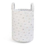 Avery Row Large Quilted Storage Basket - Coastline 3