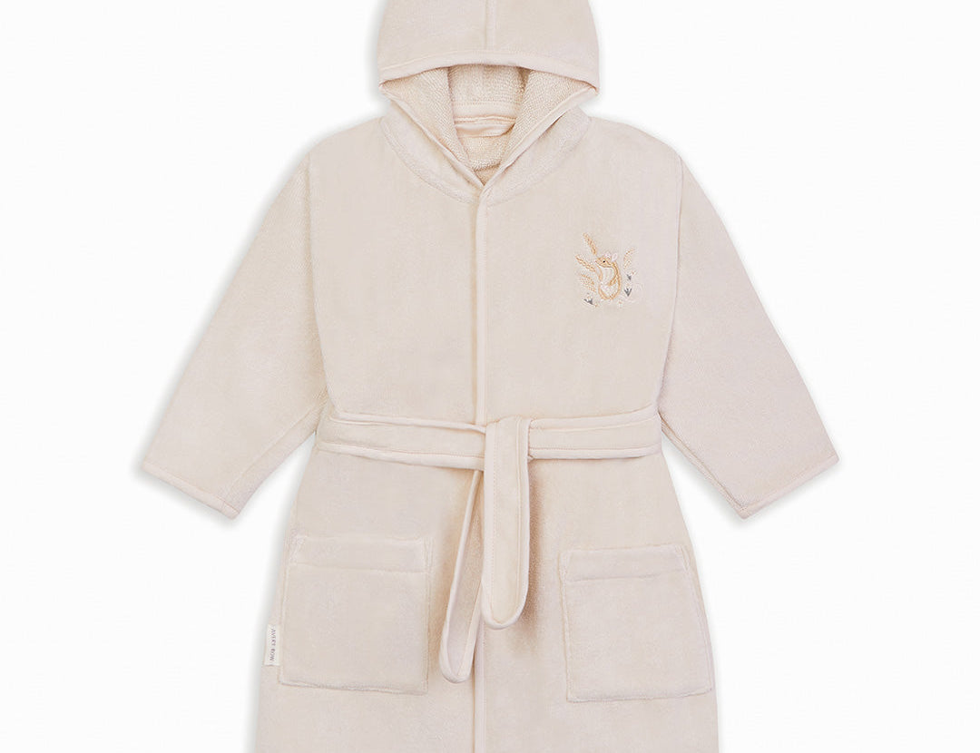 Avery Row Children's Towelling Robe - Mouse 2