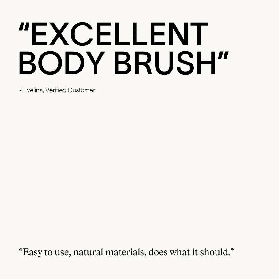 Artah Natural Body Brush - lymphatic drainage + skin stimulation 3