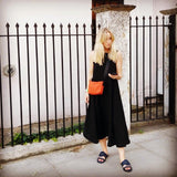 JOURNY Nursing & Maternity Dress - Lucy - Black Linen 7