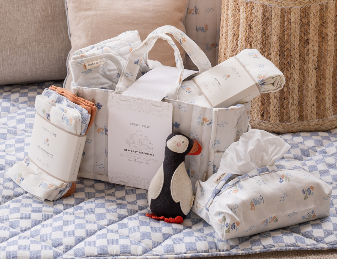 Avery Row Essentials New Baby Gift Set - Coastline 1