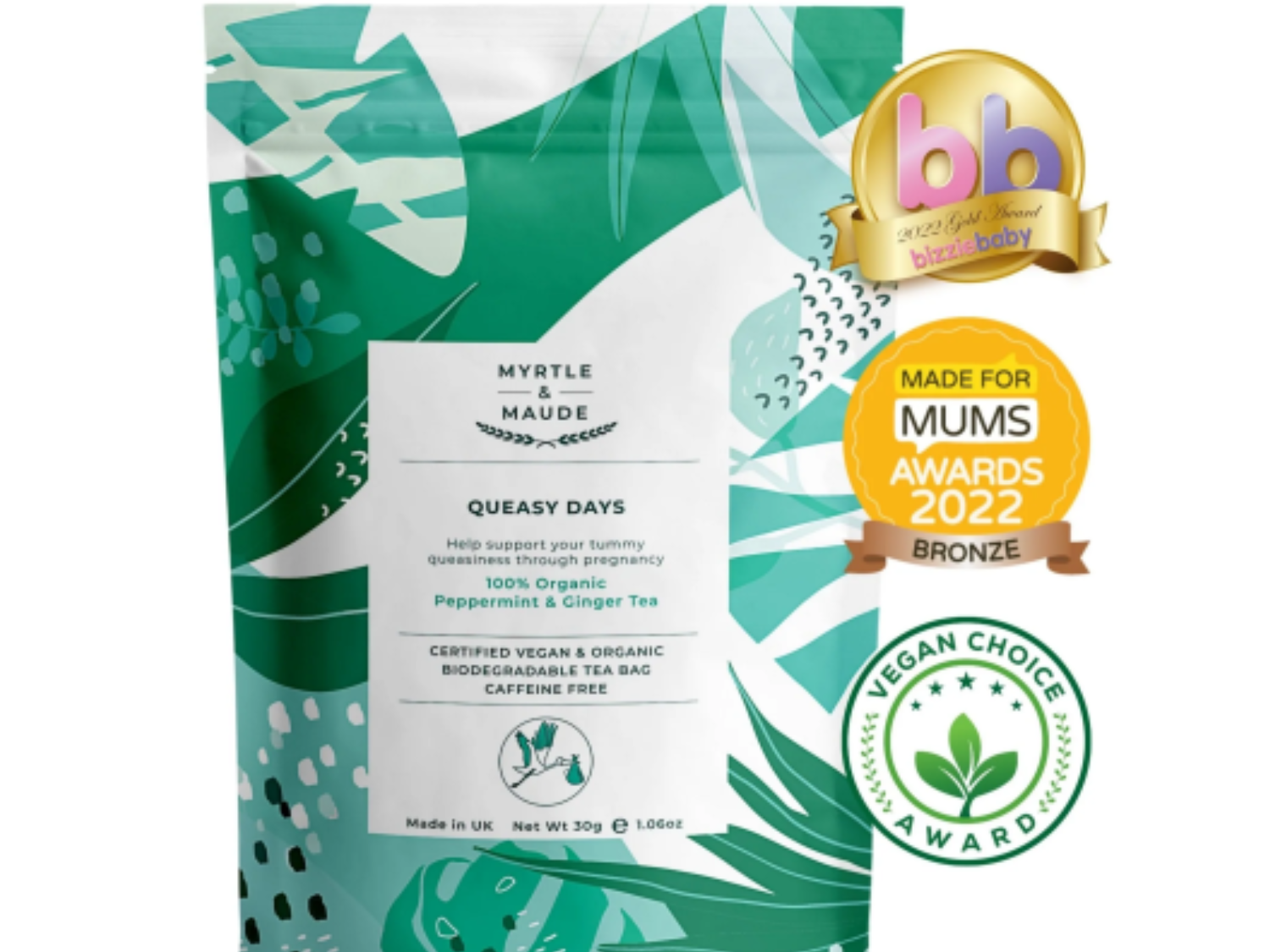 Myrtle & Maude Organic Morning Sickness Tea 1