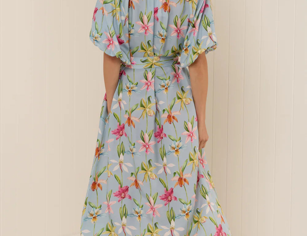 Palm Noosa Carla Dress in Colourful Orchid 2