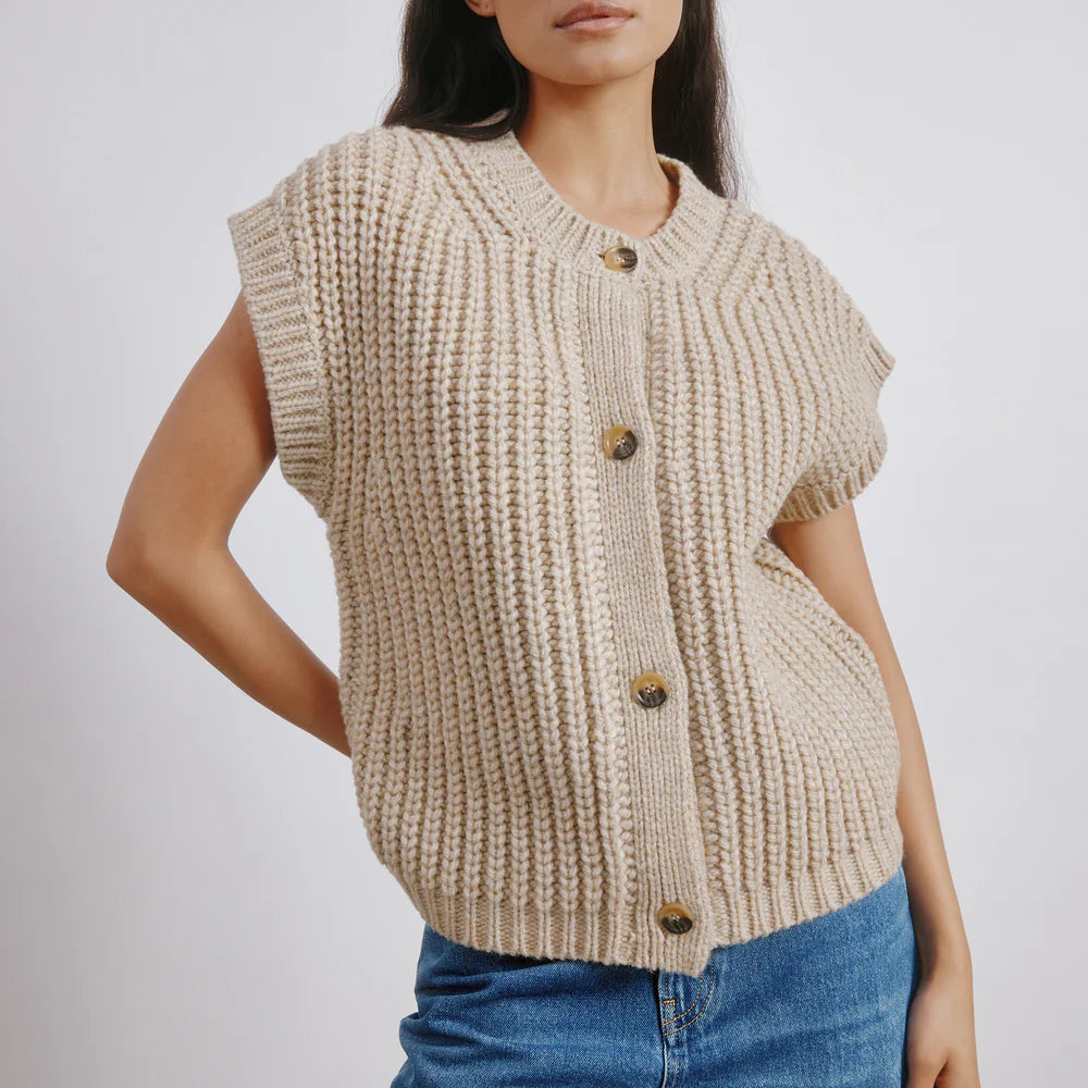 Albaray Chunky Rib Waistcoat 2