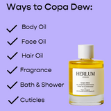 Herlum Copa Dew All-Over Nourishing Oil | 50ml 5