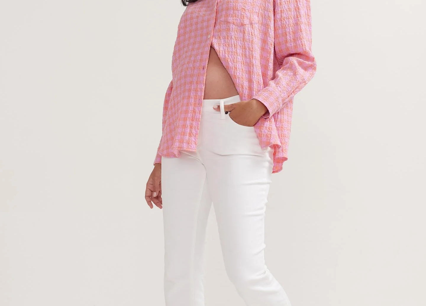 Hatch The Crop Maternity Jeans 1