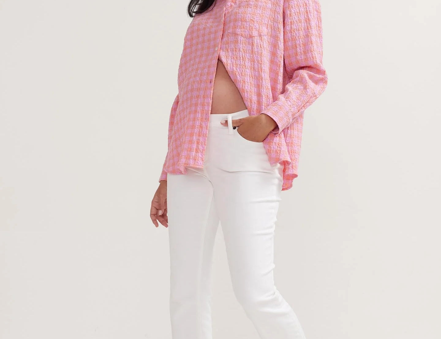 Hatch The Crop Maternity Jeans 1