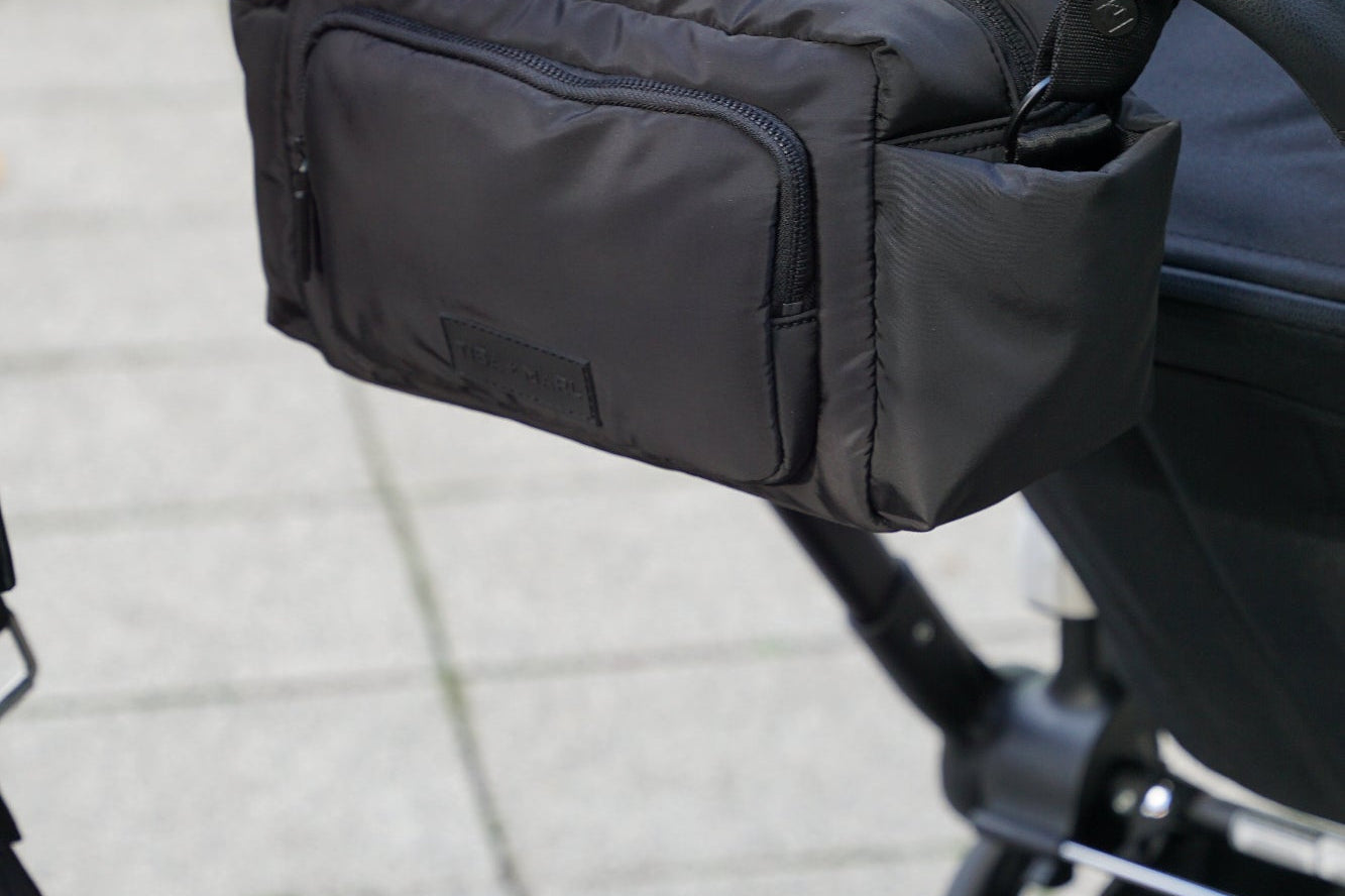Tiba + Marl Inka Buggy Organiser Black Woven 1