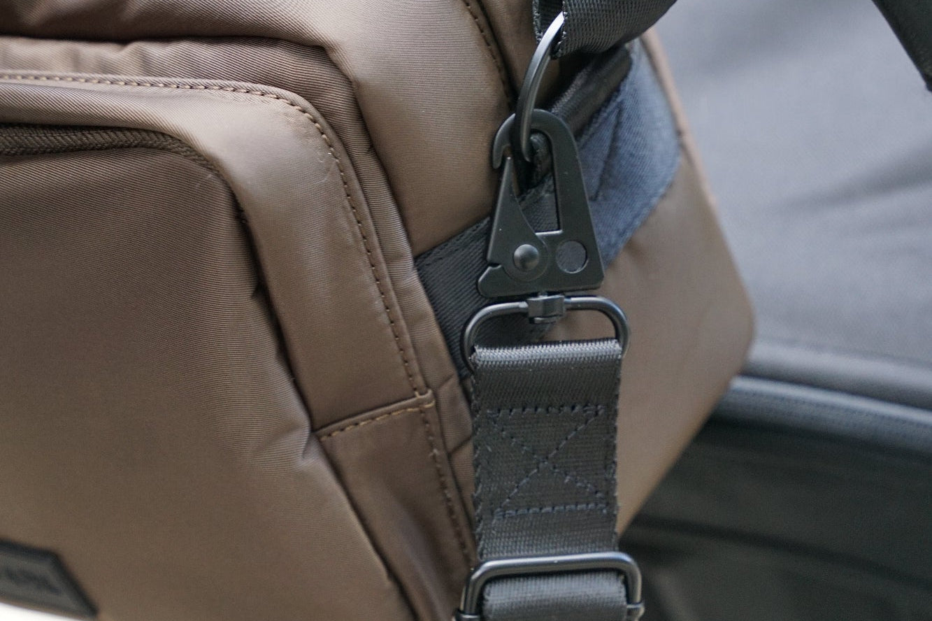 Tiba + Marl Hiro Buggy Organiser / Changing Bag Chocolate 7