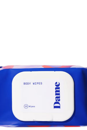 Dame Products Body Wipes 25 ct Pouch 1