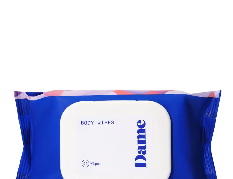 Dame Products Body Wipes 25 ct Pouch 1