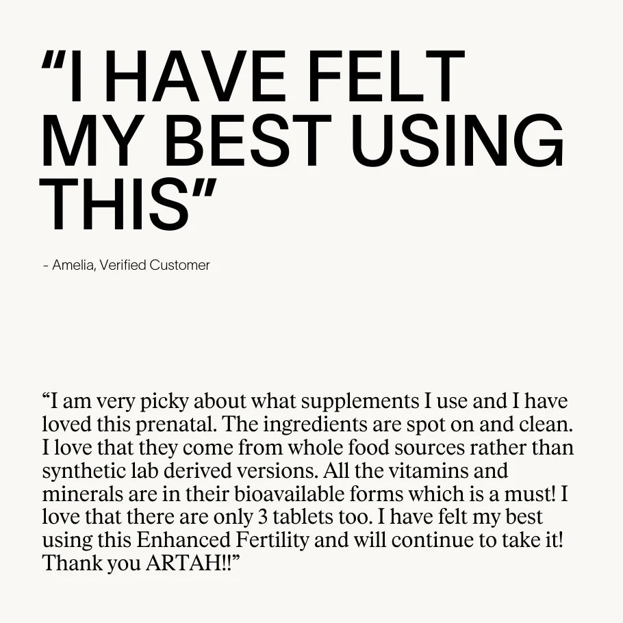 Artah Enhanced Fertility - pre-natal + pregnancy support 3