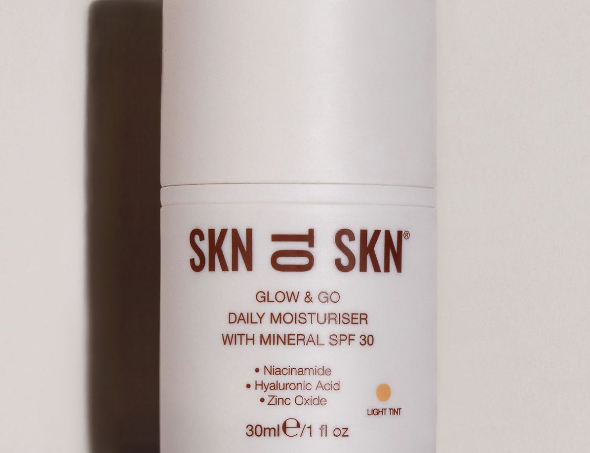 SKN TO SKN GLOW & GO DAILY MOISTURISER WITH MINERAL SPF 30 1