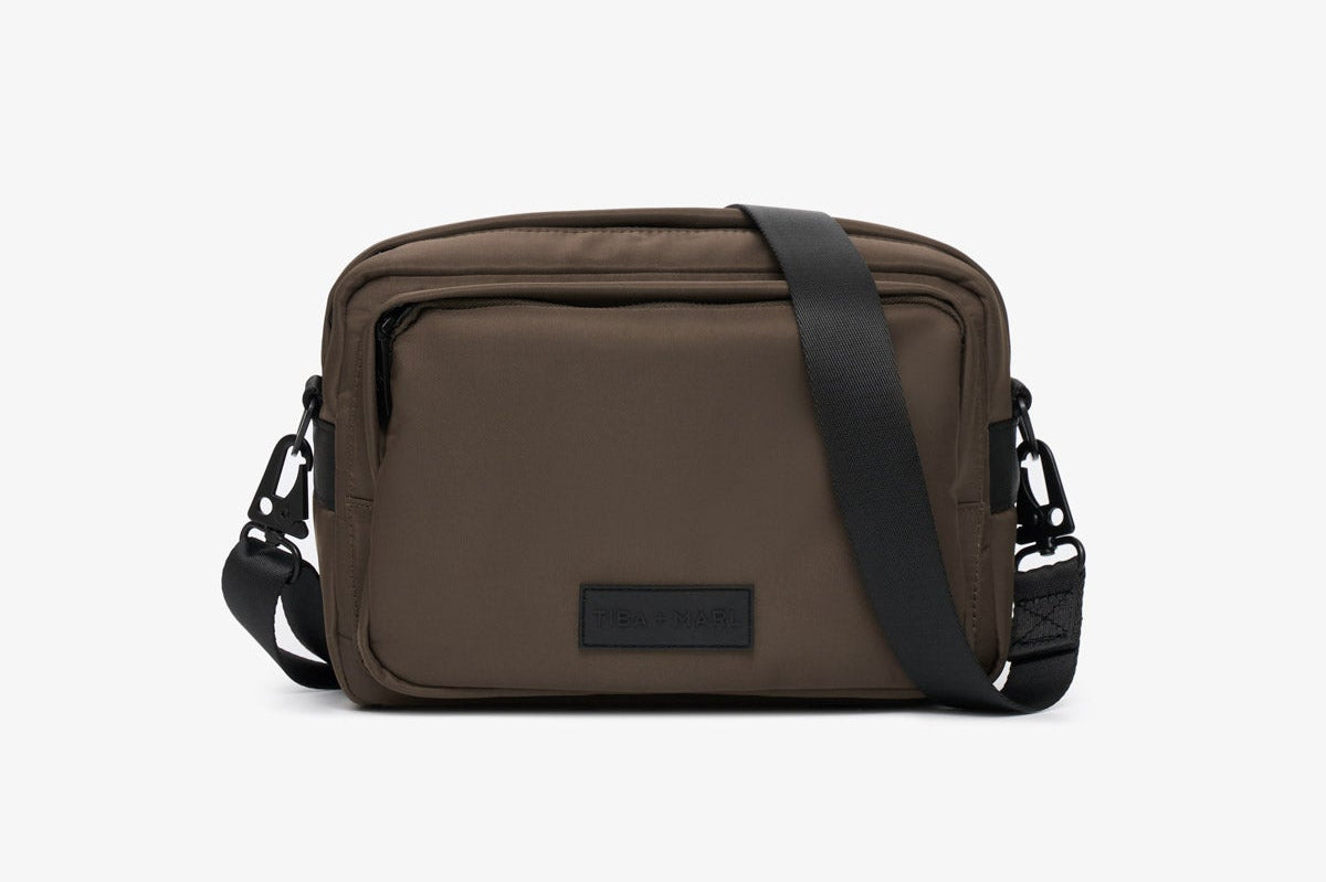 Tiba + Marl Hiro Buggy Organiser / Changing Bag Chocolate 1