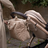Avery Row Baby Changing Bag - Natural (With Pram Clips) 2