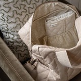 Avery Row Baby Changing Bag - Natural (With Pram Clips) 10