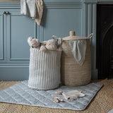 Avery Row Large Quilted Storage Basket - Nature Trail 4