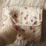Avery Row Travel Baby Changing Mat - Peaches 1