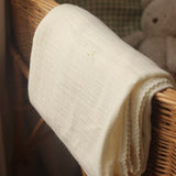 Avery Row Embroidered Muslin Blanket - Wild Chamomile 4