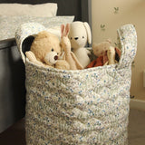 Avery Row Large Quilted Storage Basket - Riverbank 4