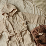 Avery Row Children's Towelling Robe - Mouse 5