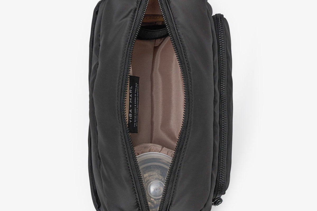 Tiba + Marl Inka Buggy Organiser Black Woven 5